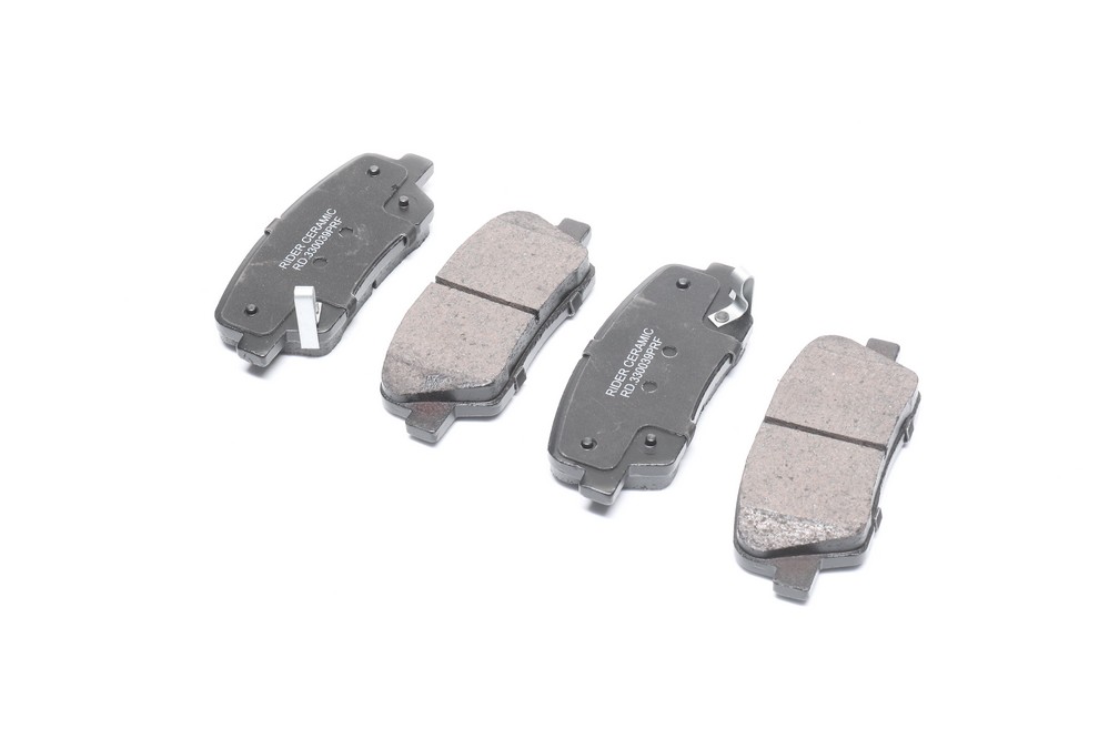 Колодки тормозные дисковые задние HYUNDAI SANTA FE 09-, линейка CERAMIC