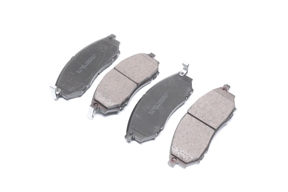 Колодки тормозные дисковые передние NISSAN QASHQAI 07-, линейка CERAMIC