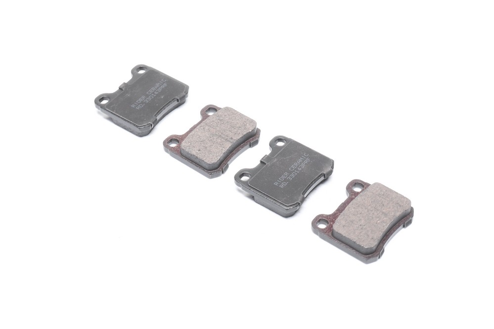 Колодки тормозные дисковые задние MERCEDES-BENZ W124 93-95, W202 93-00, линейка CERAMIC