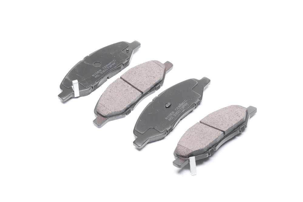 Колодки тормозные дисковые передние NISSAN MICRA 03-, NOTE, TIIDA 06-, линейка CERAMIC